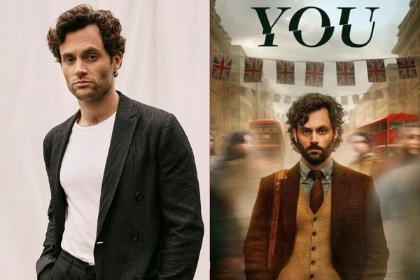 Penn Badgley la lía antes del estreno de 'You': con un 'spoiler' de un cartel promocional